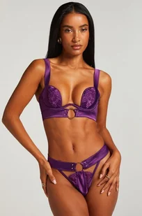 Hunkemöller Stringi Elsa Fioletowy - Majtki damskie - miniaturka - grafika 1