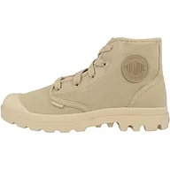 Botki damskie - Palladium Damskie buty US Pampa Hi F botki 92352 beżowe, beżowy Sahara F85, 40 EU - miniaturka - grafika 1