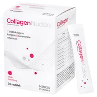 Stawy, mięśnie, kości - Collagen Nucleo, Proszek o samku Malinowym, 30 sasz. - miniaturka - grafika 1
