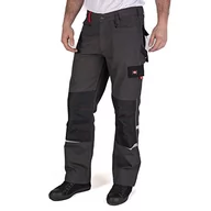 Spodnie męskie - Lee Cooper Lee Cooper Odzież robocza męskie wielokieszeniowe bojówki robocze spodnie bezpieczeństwa, szare, 36 W/31R LCPNT236 - miniaturka - grafika 1