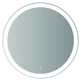 Lustro Łazienkowe Led 80 Dubiel Vitrum Niva - Lustra - miniaturka - grafika 1