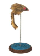 Zabawki dla kotów - Happet Zabawka sprężyna/myszka 12cm - miniaturka - grafika 1