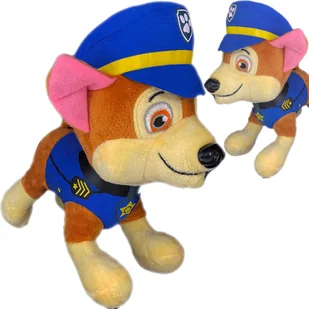 WKS, PSI PATROL Pluszowa Maskotka Chase 20cm - Maskotki i pluszaki - miniaturka - grafika 1