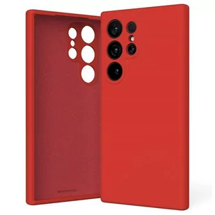 Mercury Silicone Sam S24 Ultra S928 czerwony/red - Etui i futerały do telefonów - miniaturka - grafika 1