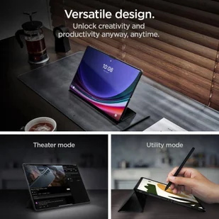 Etui SAMSUNG GALAXY TAB S8 ULTRA / S9 ULTRA Spigen Rugged Armor "Pro" czarne - Etui do tabletów - miniaturka - grafika 16