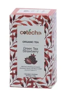 Herbata - Herbata zielona Cotecho Green Tea Strawberry 20x1,5g - miniaturka - grafika 1