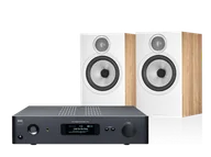 Zestawy stereo - NAD C 389 (czarny) + 606 S3 (dąb) - miniaturka - grafika 1