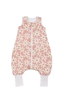 Śpiworki dla dzieci - Śpiworek Do Spania Z Nogawkami Blush Daisies - miniaturka - grafika 1