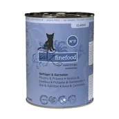 Mokra karma dla kotów - Catz finefood mokra karma dla kota Classic Adult Nr 17 Drób i krewetki 24x400 g - miniaturka - grafika 1