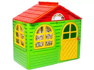 Domek Dla Dzieci Ogrodowy Drzwi Okna - Place zabaw - miniaturka - grafika 1