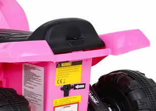 Quad Storm na akumulator dla dzieci Różowy + Silnik 25W + MP3 USB + LED - Pojazdy elektryczne dla dzieci - miniaturka - grafika 12