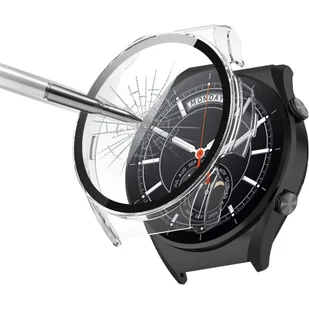 Etui ochronne 2w1 nakładka z szkłem Alogy do Xiaomi Mi Watch S1 Global Przezroczyste - Akcesoria do smartwatchy - miniaturka - grafika 7