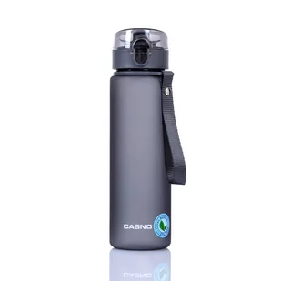 Casno Butelka tritanowa Casno KXN-1115 560 ml szara KXN-1115A - Shakery i bidony sportowe - miniaturka - grafika 1