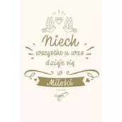 Albumy fotograficzne - NT z infografikami B5 złota tł. Ślub - miniaturka - grafika 1