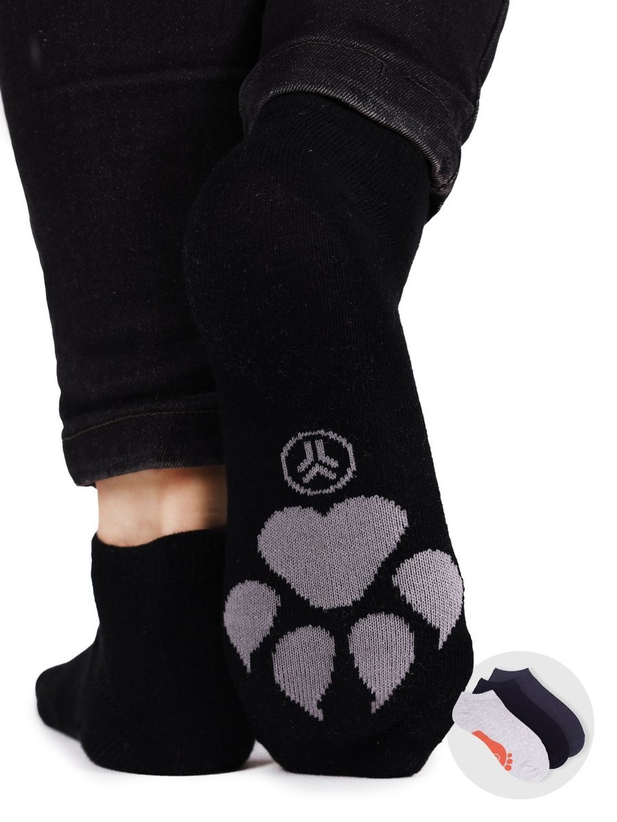 Skarpety stopki odcisk stopy 3PAK 35-38 YOCLUB