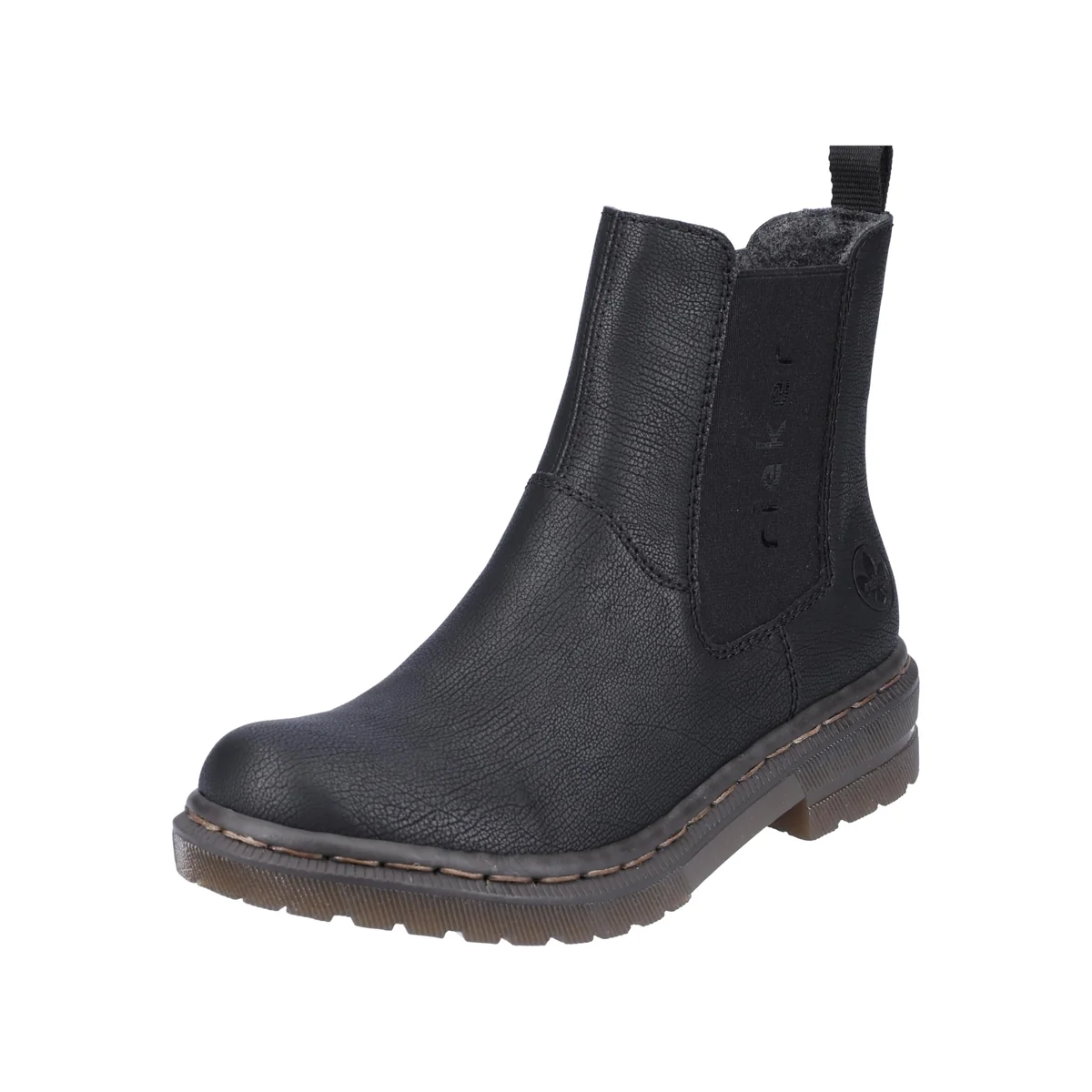 Rieker 78292 Chelsea kozaki damskie, czarny, 40 EU