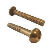 Sprzęt geodezyjny - Reper ziemny z mosiądzu 70x20mm z centrem 11D3-Z - miniaturka - grafika 1