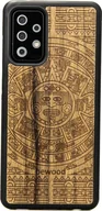 Etui i futerały do telefonów - BeWood Drewniane Etui Samsung Galaxy A52/A52s 5G KALENDARZ AZTECKI LIMBA - miniaturka - grafika 1