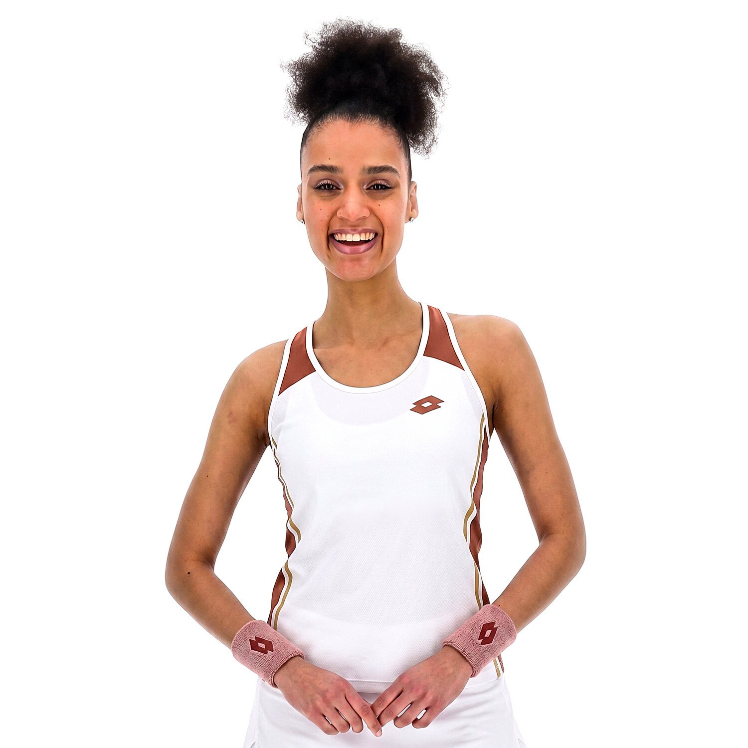 Damski podkoszulek Lotto Tech W VI - D1 Tank Bright White M