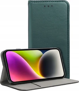 Vega KABURA MAGNETO BOOK DO SAMSUNG A16 CIEMNOZIELONY> - Etui i futerały do telefonów - miniaturka - grafika 1