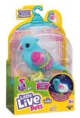 Zabawki interaktywne dla dzieci - Little Live Pets, Ptaszek interaktywny niebieski - miniaturka - grafika 1