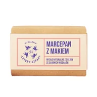 Mydła - MYDLARNIA CZTERY SZPAKI Mydło naturalne Marcepan z Makiem 110g - miniaturka - grafika 1