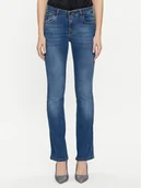 Spodnie damskie - Rinascimento Jeansy CFC0117537003 Niebieski Flare Fit - miniaturka - grafika 1