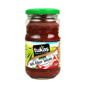 Tukas Słodka Pasta z Papryki 350g - Koncentraty warzywne, przeciery - miniaturka - grafika 1