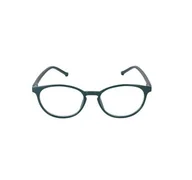 Okulary korekcyjne, oprawki, szkła - OKULARY KOREKCYJNE DO CZYTANIA KOMPUTERA ZIELONE UNISEX PLUSY +1,0 - miniaturka - grafika 1