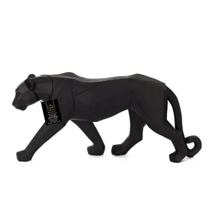 Figurka Pantera Origami czarna 40cm - Figurki dekoracyjne - miniaturka - grafika 2