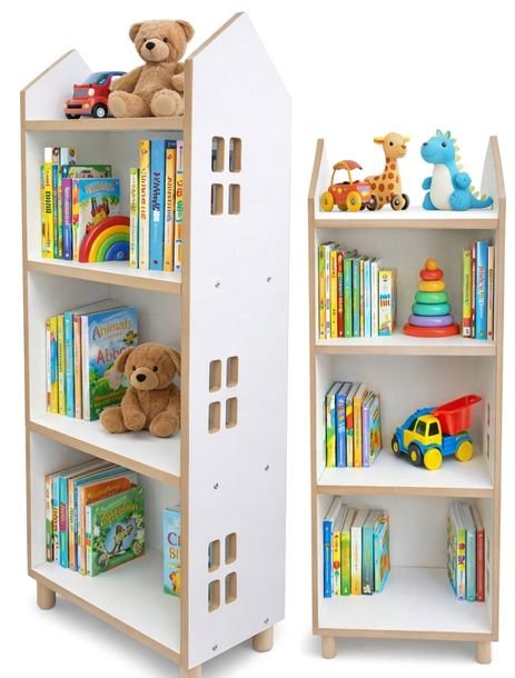 Regał Na Książki Półka Na Zabawki Organizer Domek