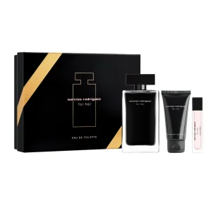 NARCISO RODRIGUEZ FOR HER WODA TOALETOWA SPRAY 100ML + 10ML + BALSAM DO CIAŁA 50ML - Zestawy perfum damskich - miniaturka - grafika 1