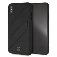Etui i futerały do telefonów - Mercedes MEHCI65THLBK iPhone XS Max czarny/black hardcase New Organic - miniaturka - grafika 1