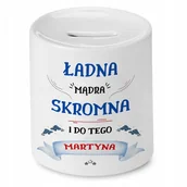 Skarbonki - Skarbonka Dla Martyny Urodziny Idealny Prezent z Nadrukiem ze Zdjęciem - miniaturka - grafika 1