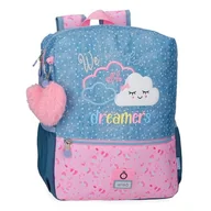 Plecaki - Enso Dreamer Plecak spacerowy Niebieski 25x32x12 cms Poliester by Joumma Bags, niebieski, Plecak na spacer - miniaturka - grafika 1