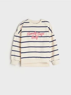Sinsay - Bluza z napisem - wielobarwny - Swetry dla dziewczynek - miniaturka - grafika 1