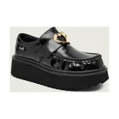 Półbuty damskie - Love Moschino Skórzane loafersy - miniaturka - grafika 1