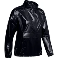 Kurtki i kamizelki sportowe damskie - Kurtka damska Under Armour METALLIC WOVEN PO ANORAK - miniaturka - grafika 1
