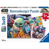 Puzzle - Puzzle RAVENSBURGER Star Wars Mandalorian Grogu Moments 5241 (147 elementów) - miniaturka - grafika 1