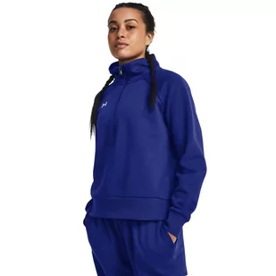 Bluza damska Under Armour Rival Fleece HZ - Bluzy sportowe damskie - miniaturka - grafika 1