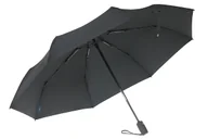 Parasole - Czarny parasol męski pełny automat - wygoda i styl 112cm - miniaturka - grafika 1