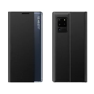 New Sleep Case pokrowiec etui z klapką z funkcją podstawki Samsung Galaxy A52s 5G / A52 5G / A52 4G czarny - Etui i futerały do telefonów - miniaturka - grafika 1