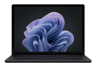Laptopy 2w1 - Microsoft Surface Laptop 6 Intel Core Ultra 5 135H 38,1 cm (15") Ekran dotykowy 16 GB LPDDR5-SDRAM 256 GB SSD Wi-Fi 6E (802.11ax) Windows 11 Pro Czarny ZLG-00005 - miniaturka - grafika 1