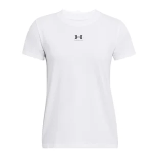 Koszulka damska Under Armour Rival Core - Koszulki i topy damskie - miniaturka - grafika 1