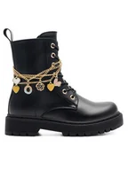 Buty dla chłopców - DeeZee Botki CS5587-17 Czarny - miniaturka - grafika 1
