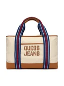 Torby podróżne - Guess Jeans Torba M5BZ92 WL970 Écru - miniaturka - grafika 1