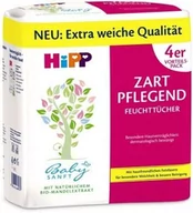 Chusteczki nawilżane - Hipp, Delikatne, nawilżane chusteczki do ciała - miniaturka - grafika 1