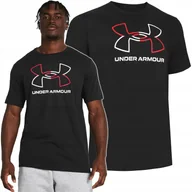 Koszulki męskie - Koszulka Męska Under Armour T-shirt Szybkoschnąca Sportowa 1382915-001 L - miniaturka - grafika 1
