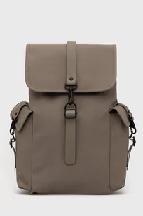 Rains plecak 13630 Rucksack Large kolor beżowy duży gładki - Plecaki - miniaturka - grafika 2