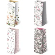 Opakowania i torebki na prezenty - Torebki ozdobne AL2-106 Kwiaty mat 10 sztuk - miniaturka - grafika 1